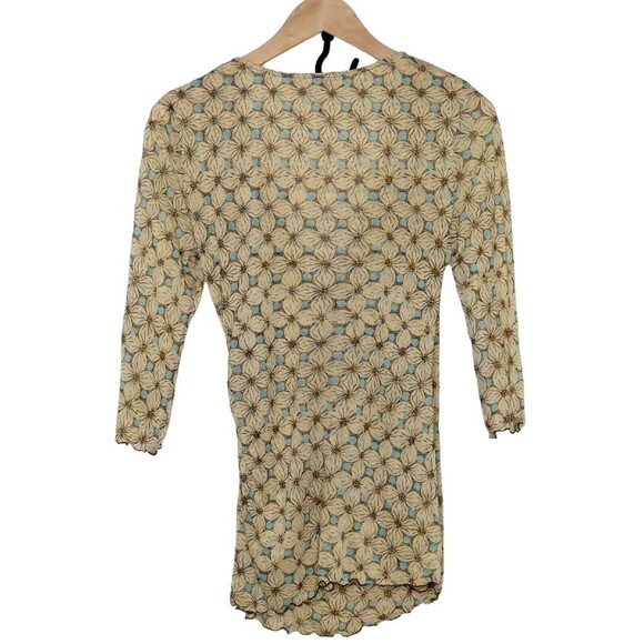 Diane von Furstenberg A Pea In The Pod Maternity Top Sz M Stretchy Pregnancy - Picture 3 of 5